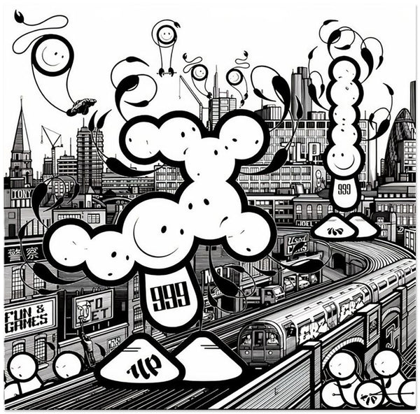 East East Londinium by The London Police Artist Proof