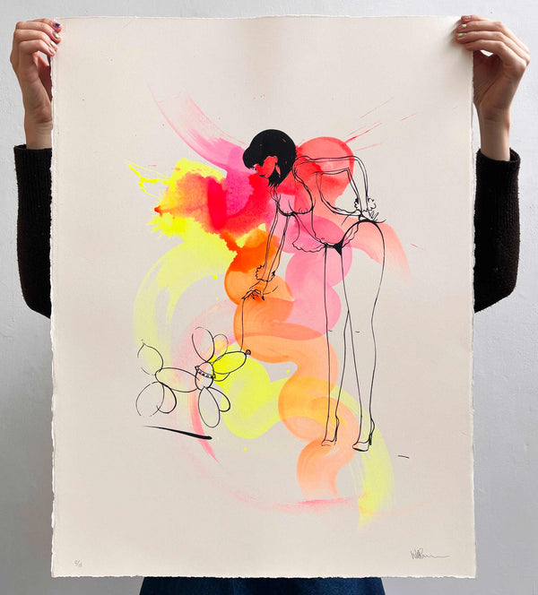 WILL BARRAS - 'BALLOON GIRL #4' EDITION