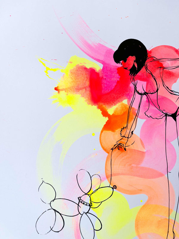 WILL BARRAS - 'BALLOON GIRL #4' EDITION