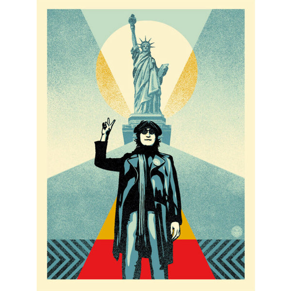 Lennon Peace and Liberty (Blue)