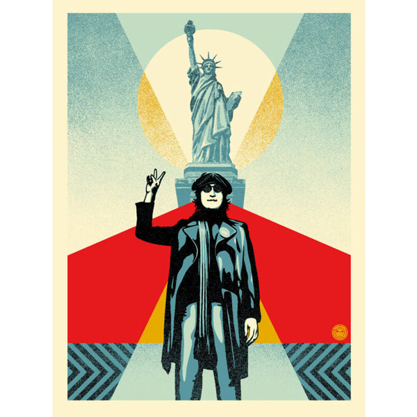Lennon Peace and Liberty (Red)