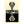 Load image into Gallery viewer, Obey Post-Punk Flower (Black) Letterpress