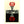 Laden Sie das Bild in den Galerie-Viewer, Obey Post-Punk Flower (Red) Letterpress
