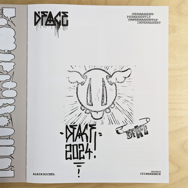 D*FACE - 'Permanently Impermanent' Book - (Signed & Stamped)