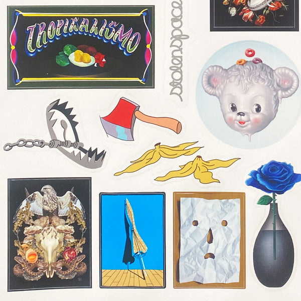StolenSpace Artists Sticker Sheet