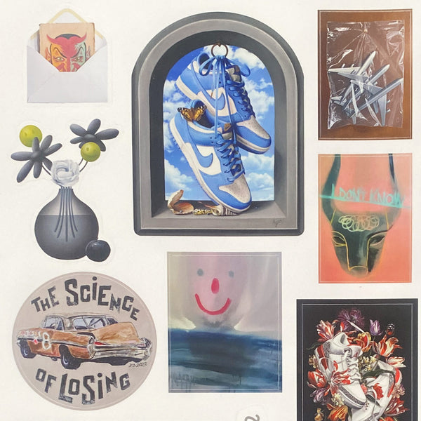 StolenSpace Artists Sticker Sheet