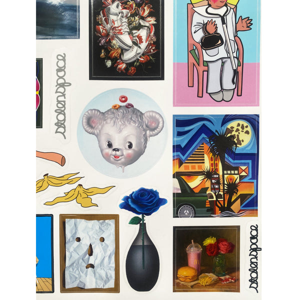 StolenSpace Artists Sticker Sheet