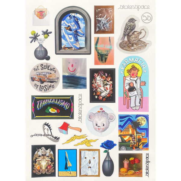 StolenSpace Artists Sticker Sheet