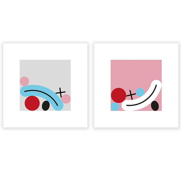 James Joyce - 'Half Joking' & 'Half Serious' edition pair