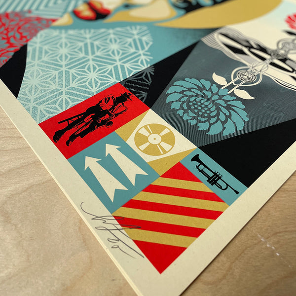 SHEPARD FAIREY - 'HARMONIOUS ELEMENTS' EDITION