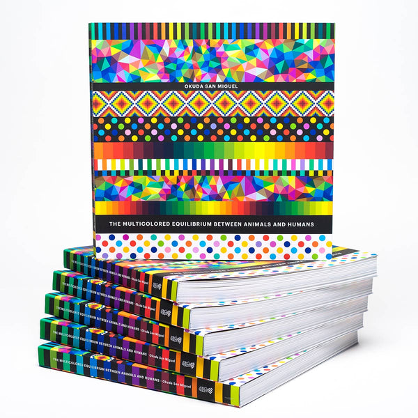 OKUDA - 'THE MULTICOLOURED EQUILIBRIUM BETWEEN ANIMALS AND HUMANS' BOOK