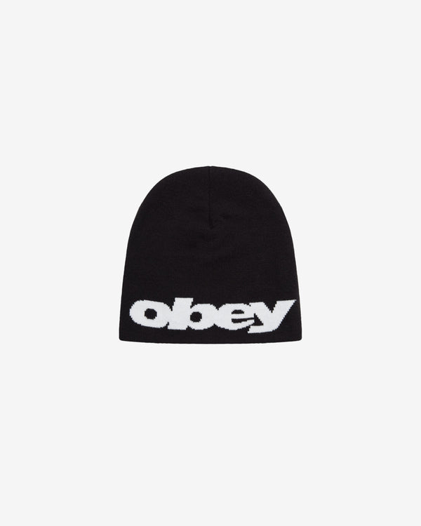 OBEY DELTA BEANIE - BLACK/OS