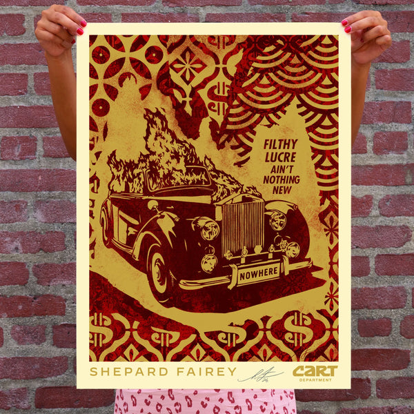 Shepard Fairey - Filthy Lucre Ain’t Nothing New