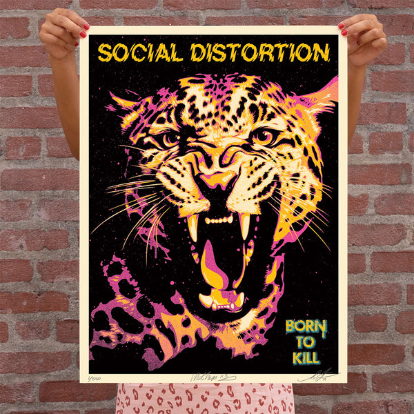 Shepard Fairey - Social Distortion Born To Kill