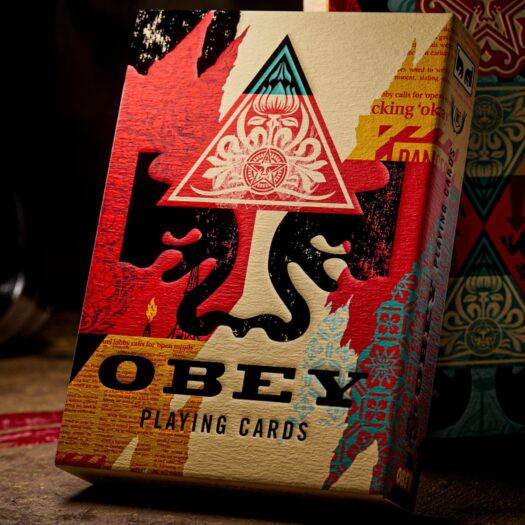 OBEY x THEORY11 PLAYING CARDS - COLLAGE EDITION