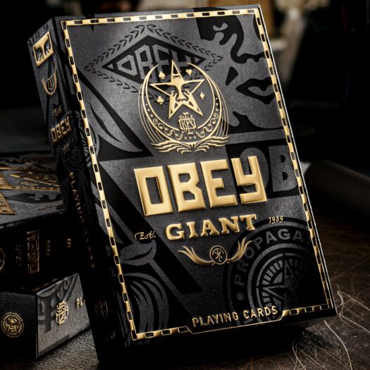 OBEY x THEORY11 PLAYING CARDS - GOLD EDITION