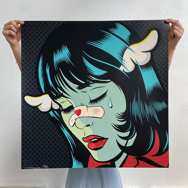 D*Face - 'Love Hurts' Framed Edition