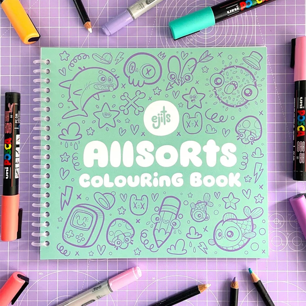 Ejits - Allsorts Colouring Book