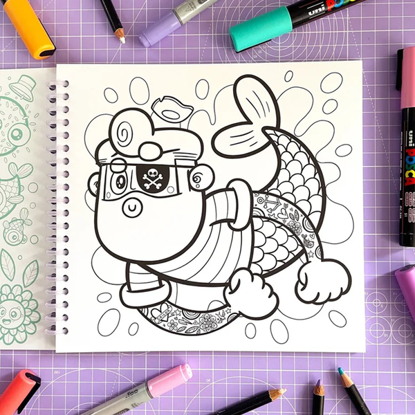 Ejits - Allsorts Colouring Book