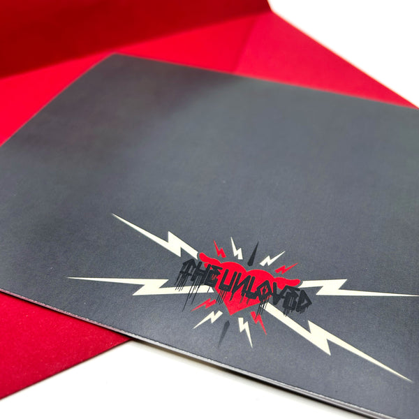 D*Face - 'Nothing Burns Like Our Love' Valentines Card