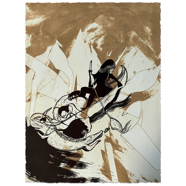 WILL BARRAS - 'CROC' Unsigned