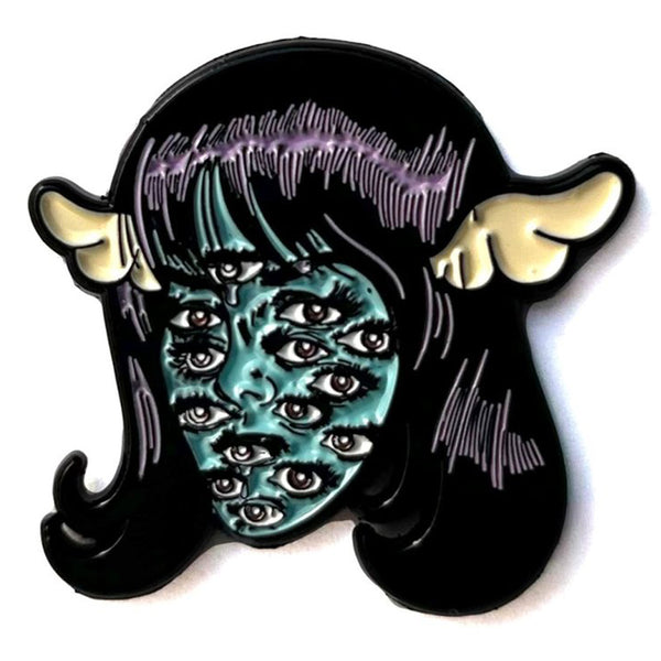 D*FACE 'CAN'T TAKE MY EYES OFF YOU' ENAMEL PIN BADGE