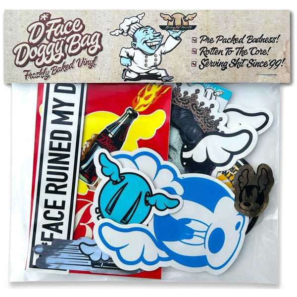 D*FACE - 'DOGGY BAG' STICKER PACK