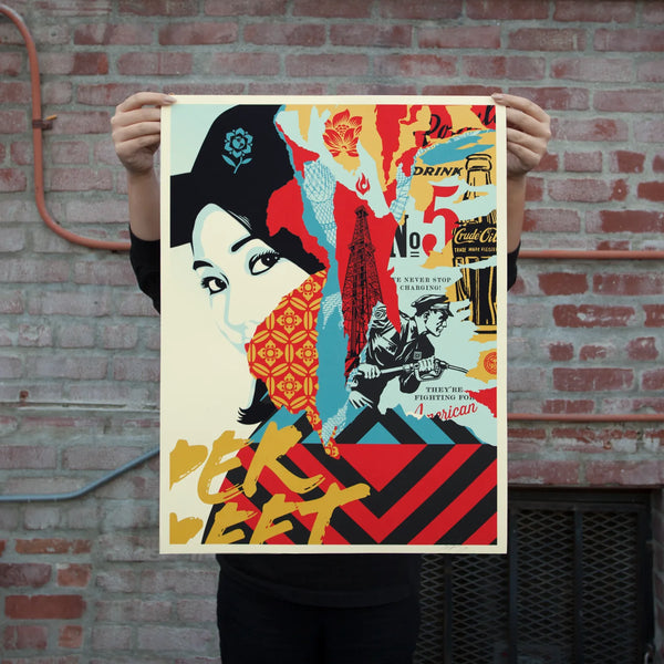 Shepard Fairey - Drink Crude Oil AP