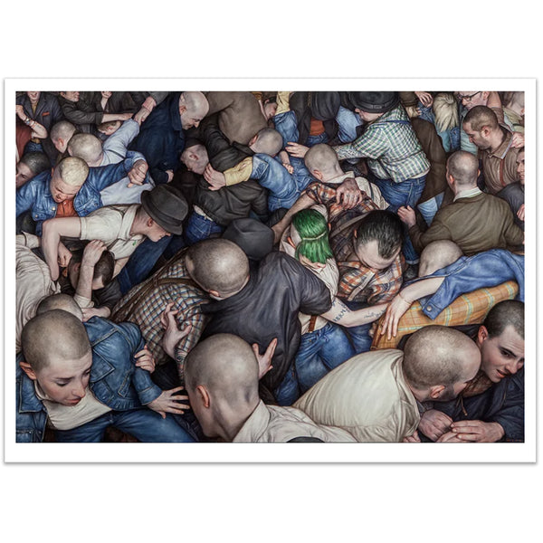 Dan Witz - 'Byronesque III' - Test Print