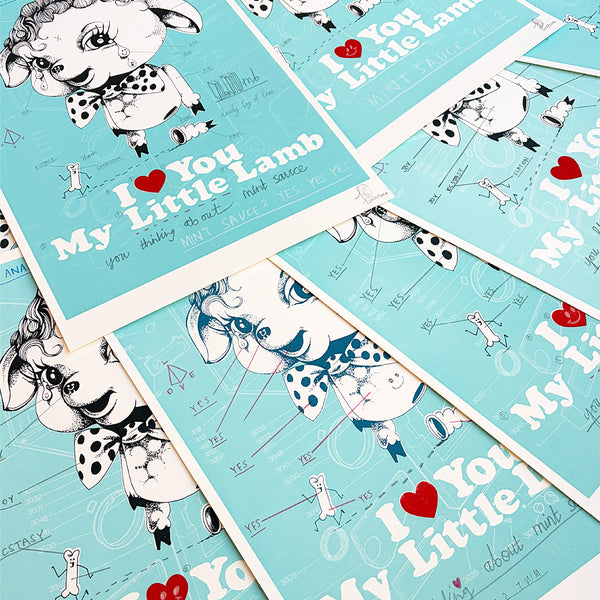 DAVID BRAY - 'I LOVE YOU MY LITTLE LAMB' 'Mint Sauce' V2 Edition