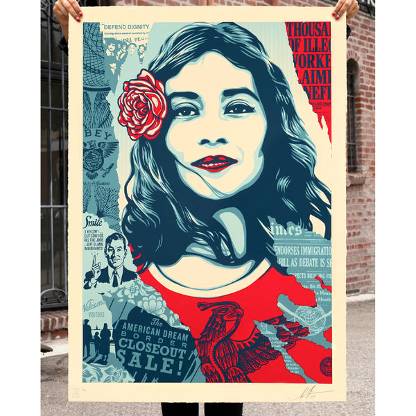 Shepard Fairey - 'Defend Dignity'