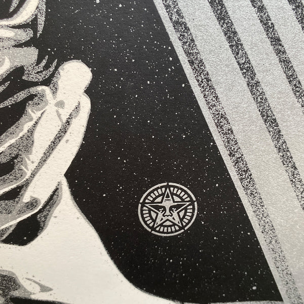 SHEPARD FAIREY - 'OZZY FAREWELL TOUR (Silver)' EDITION