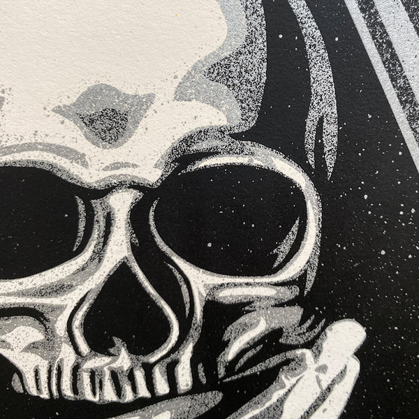 SHEPARD FAIREY - 'OZZY FAREWELL TOUR (Silver)' EDITION