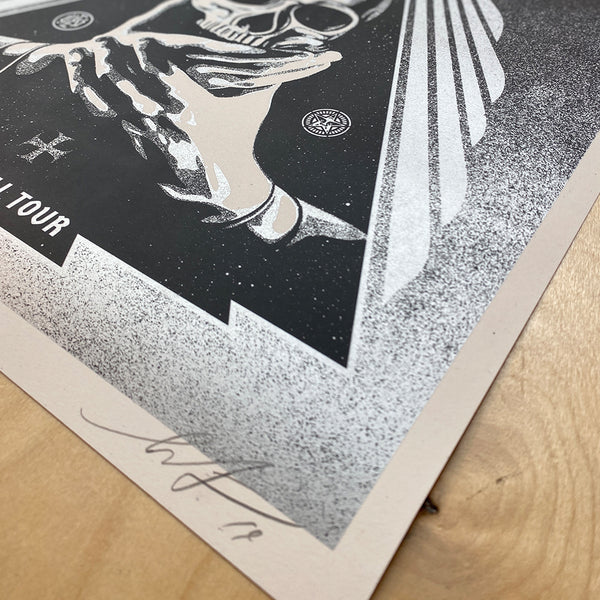 SHEPARD FAIREY - 'OZZY FAREWELL TOUR (Silver)' EDITION