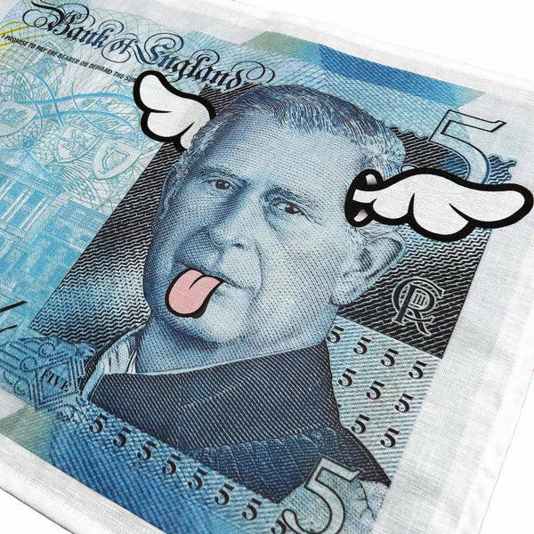 D*Face - 'Cash Is King' Tea Towel