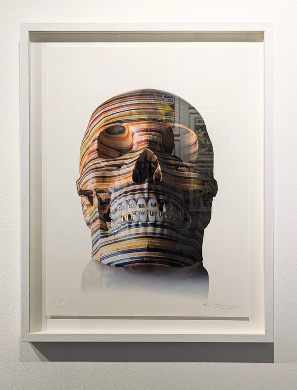 Haroshi 'Skull' - Framed