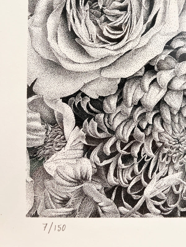 Xavier Casalta - 'Floral Composition' Edition (Framed)