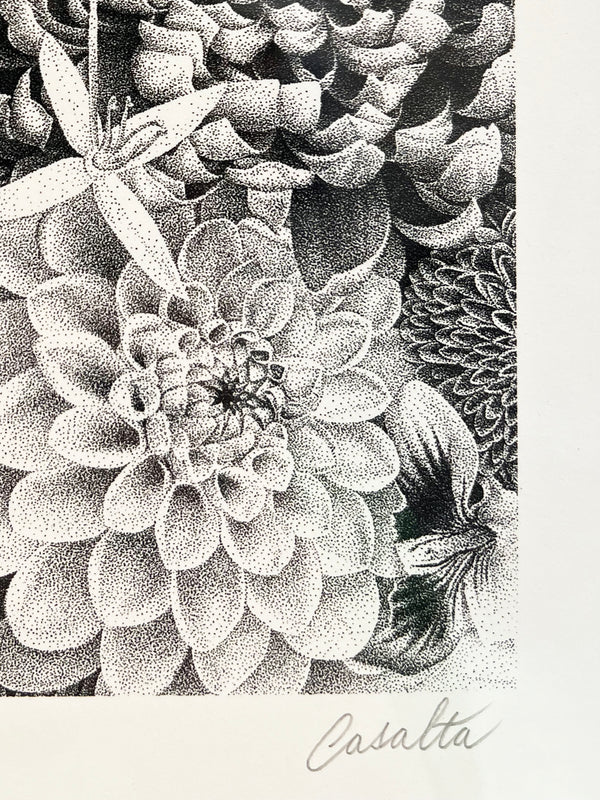 Xavier Casalta - 'Floral Composition' Edition (Framed)