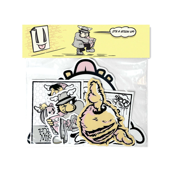 D*Face - 'It's a Stick Up!' Sticker Pack