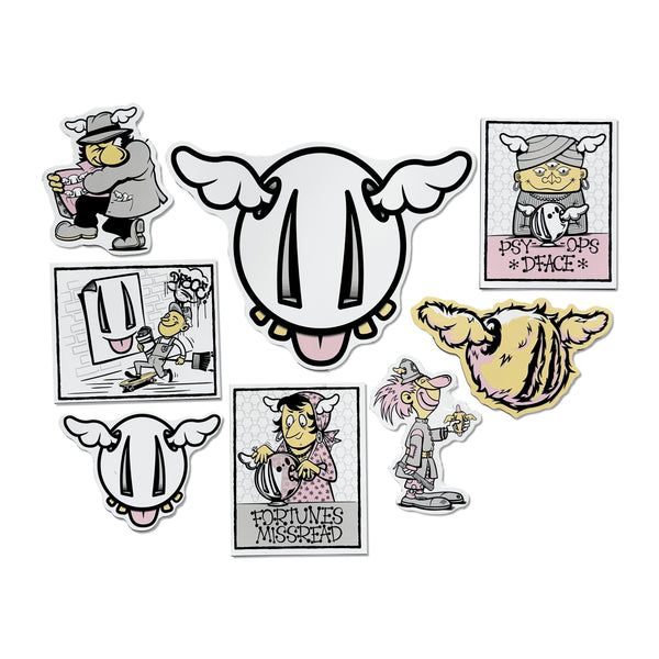 D*Face - 'It's a Stick Up!' Sticker Pack