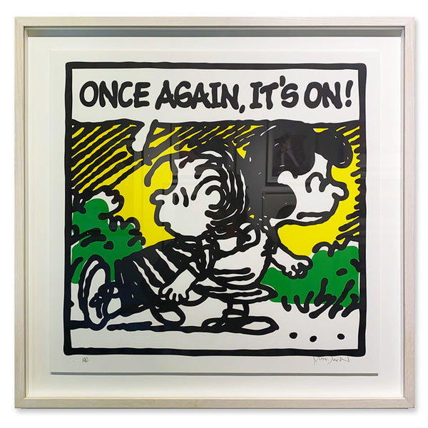 Framed Mark Drew - 'ITS ON’ (Ice Cube)' AP