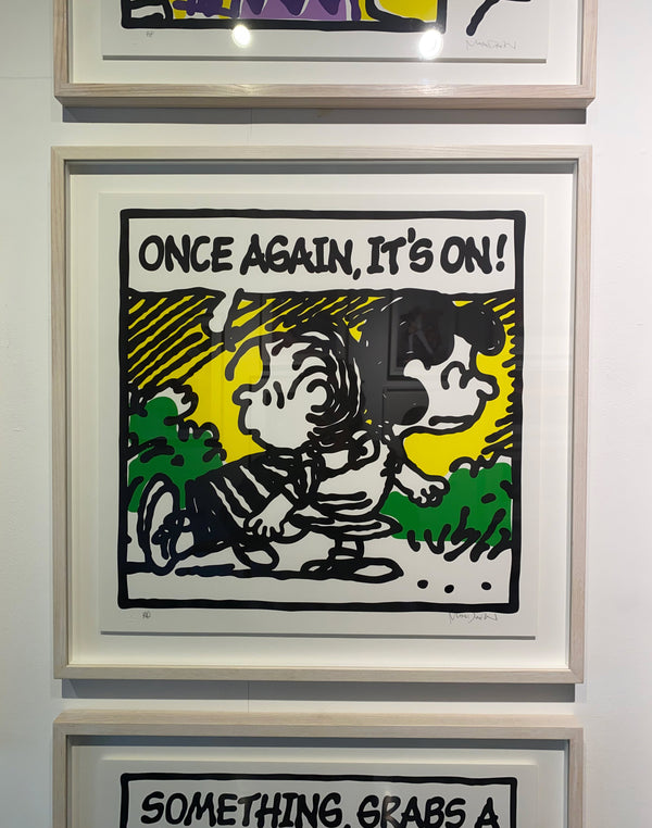 Framed Mark Drew - 'ITS ON’ (Ice Cube)' AP