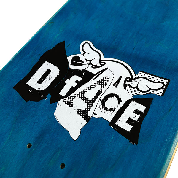 D*Face - 'Dog Save The King' Skate Deck Green