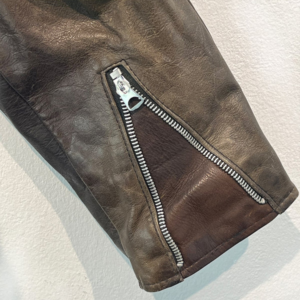 Rebels Alliance Custom Hand Painted Vintage Perfecto Leather Jacket