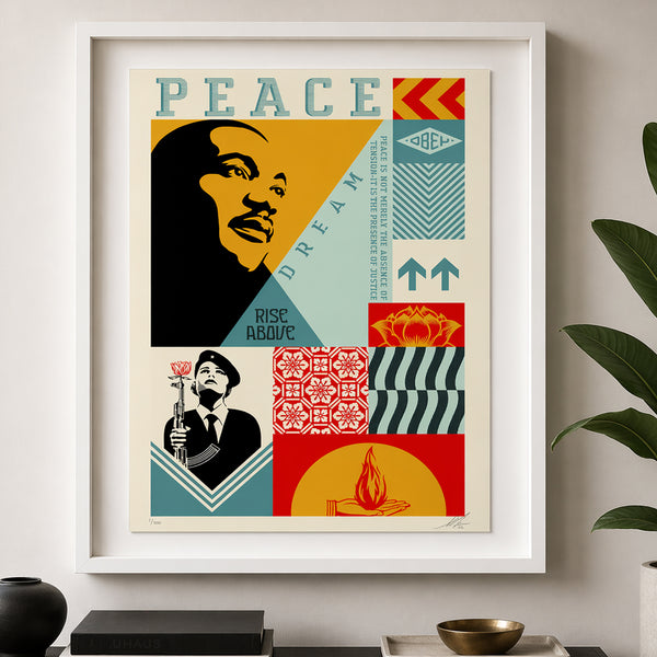 Shepard Fairey - Dreams of Peace