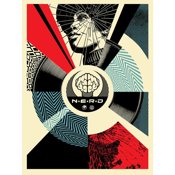 Shepard Fairey - N*E*R*D* : Cracked But Unbroken