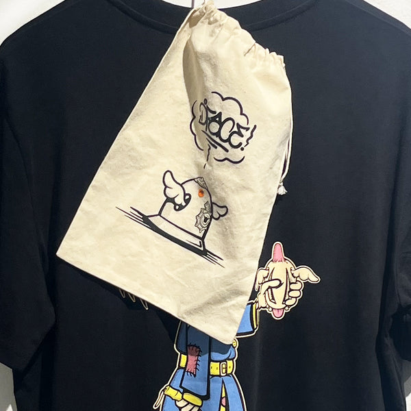 D*FACE 'PATCHWORK PLOD' T-SHIRT