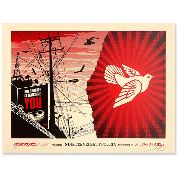 Shepard Fairey 'Nineteeneightyfouria' Edition AP