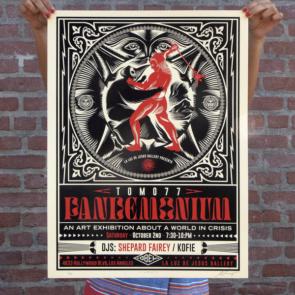 Tomo77 x Shepard Fairey - Pandemonium AP