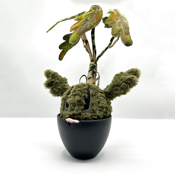 D*Face x Hakkei Sprout D*Dog - Hand Made Soft Sculpture